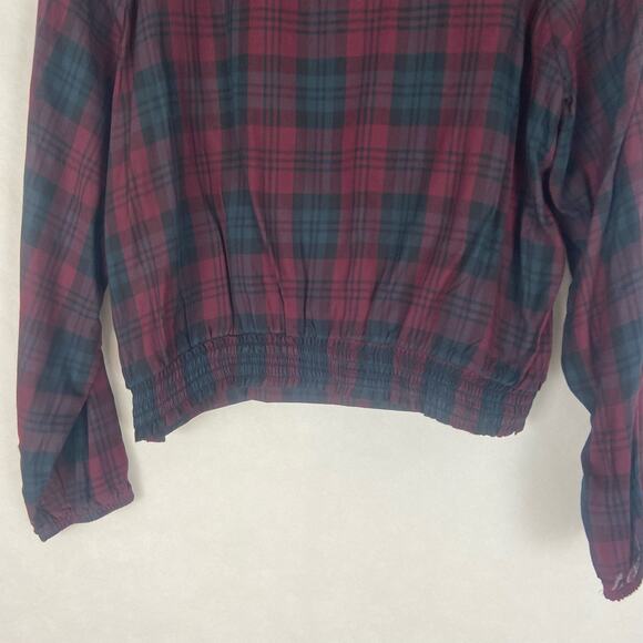 NWT Express Women's Peasant Crop Top Size Large - Picture 11 of 11